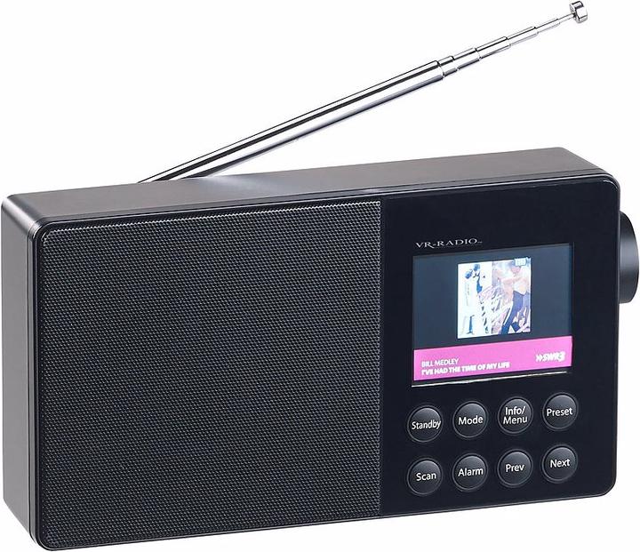 Produktbild VR-Radio Mobiles Akku-Digitalradio mit DAB+ (DAB+, FM, Bluetooth)