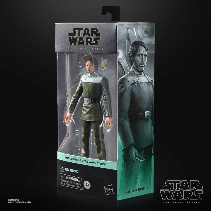 Image du produit Hasbro Star Wars Rogue One Black Series figurine 2021 Galen Erso 15 cm