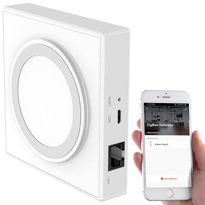 Produktbild 7links ZigBee-LAN-Gateway und App für kompatible Smart-Home-Geräte