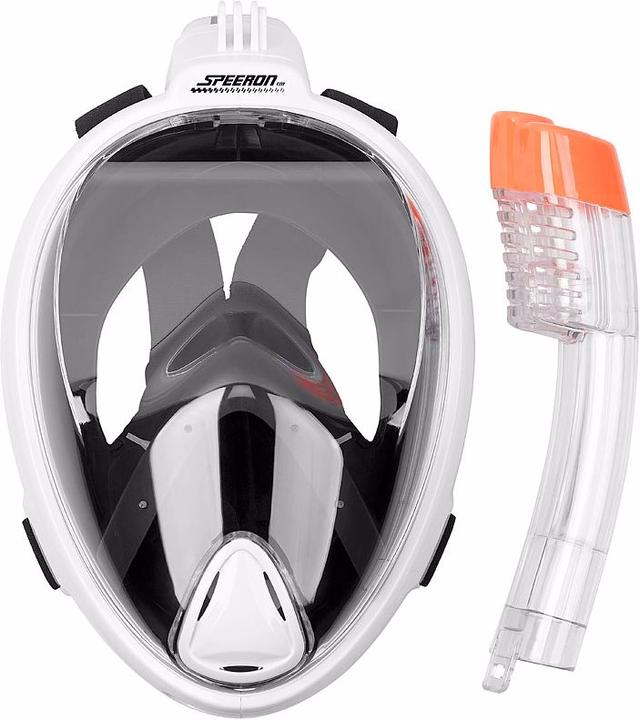Image du produit Speeron Masque de plongée avec tuba et support pour Action-Cam