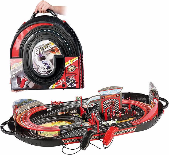 Playtastic Portable Rennbahn im Koffer