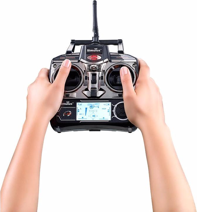 Image du produit Simulus 2 fois : Hélicoptère d'extérieur 4 canaux radiocommandé