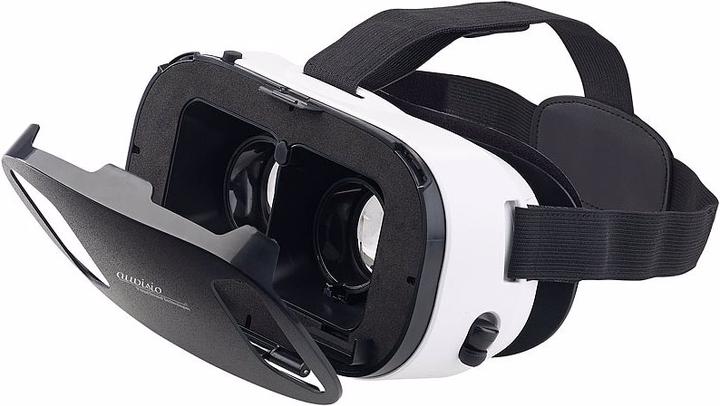 Image du produit Auvisio Lunettes de réalité virtuelle, y compris casque intra-auriculaire et commande tactile