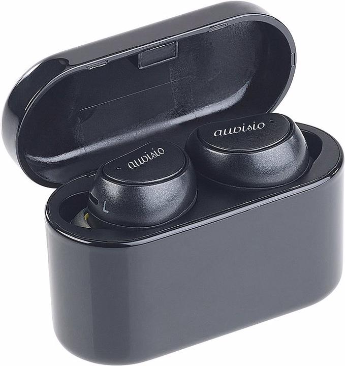 Produktbild Auvisio True Wireless In-Ear-Headset inkl. Powerbank-Etui (2.50 h, Kabellos)