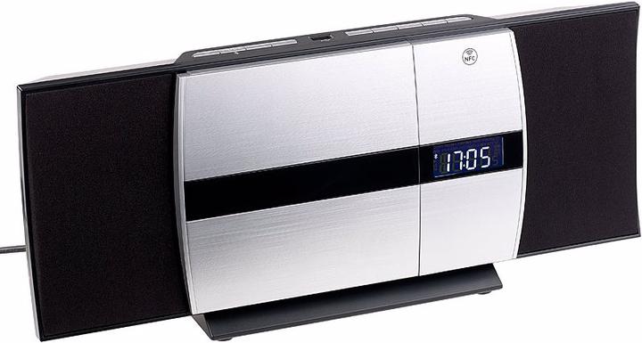 Produktbild Auvisio Vertikale Stereoanlage mit Bluetooth (Bluetooth, WLAN, 2x 5 W)