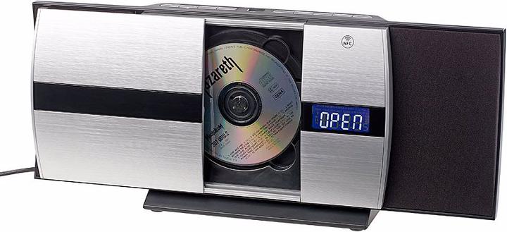 Produktbild Auvisio Vertikale Stereoanlage mit Bluetooth (Bluetooth, WLAN, 2x 5 W)