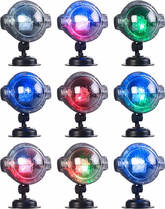Produktbild Lunartec LED-Kugellampe mit Schneefall-Effekt und Timer (LED)