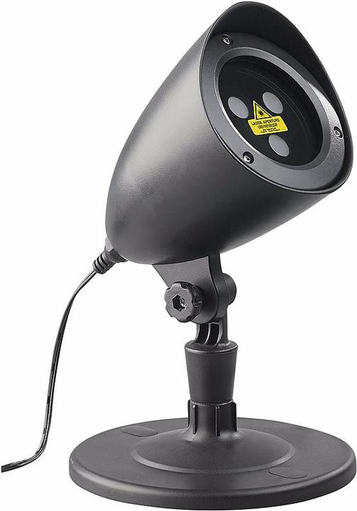 Produktbild Lunartec RGB-Laserprojektor mit Sternen-Lichteffekt & Fernbedienung