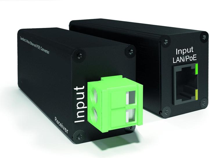 Actual product image Doorbird 2-Drath Ethernet POE Converter