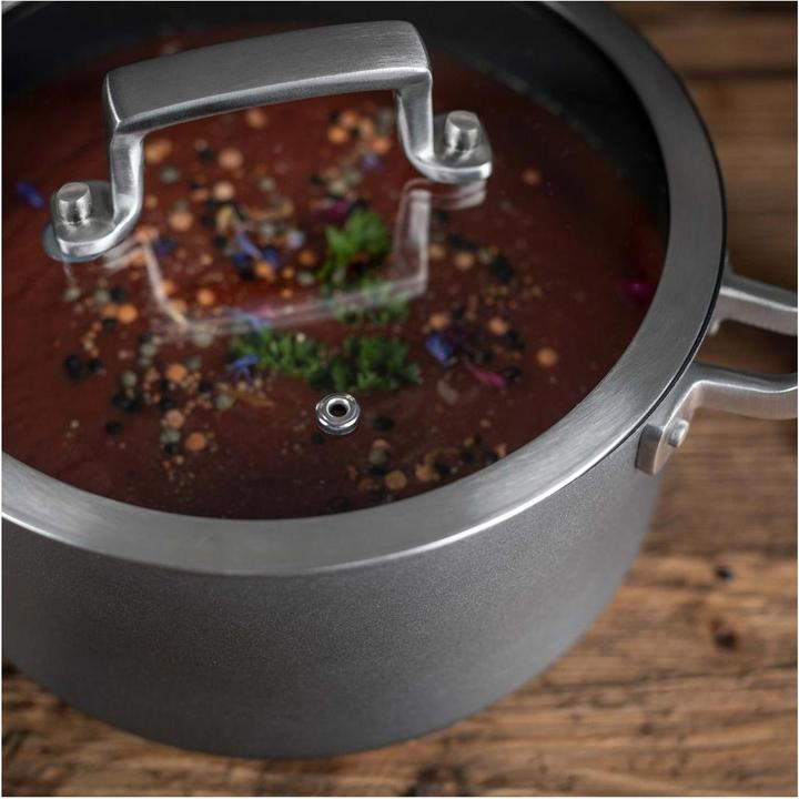 Actual product image Kuhn Rikon NEW LIFE Pro Recycling saucepan 3.0 L · Ø 20 cm (20 cm, Saucepan, Aluminium, Stainless steel)