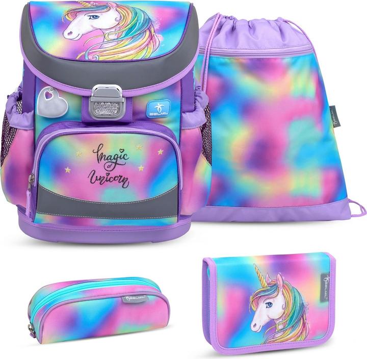 Actual product image Belmil MINI FIT Schulrucksack-Set Rainbow Color (17 l)
