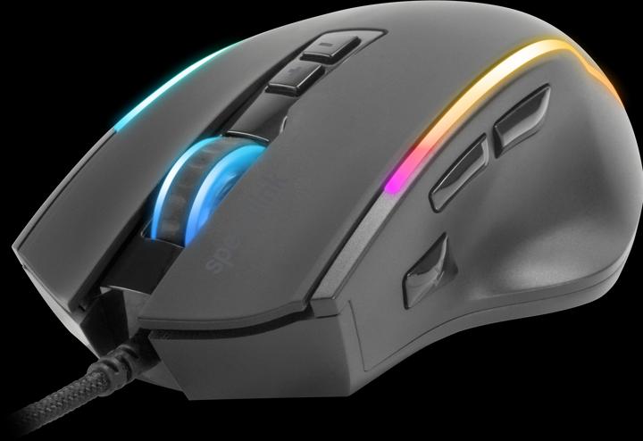 Produktbild Speedlink DECUS NX RGB Gaming Mouse, rubber-black (Kabelgebunden)