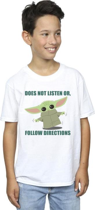 Produktbild Star Wars The Mandalorian Grogu Does Not Listen TShirt Jungen (128)