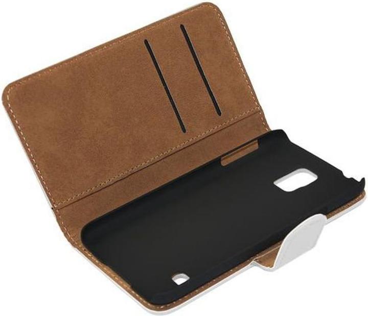 Produktbild König Design Schutzhülle Handytasche (Flip Quer) für Handy Apple iPhone 5 / 5s Weiss (Apple iPhone 5)