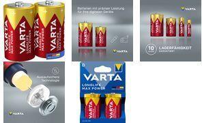 Actual product image Varta Longlife Max Power D 2er Bli (2 pcs., D, 16500 mAh)