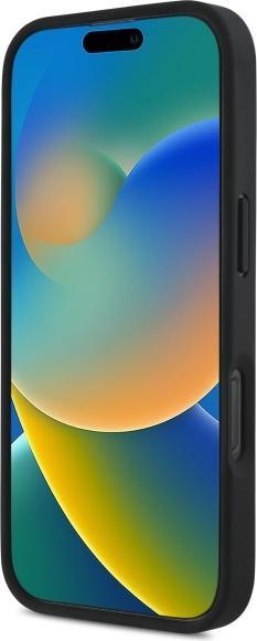 Produktbild BMW BMHCP16XGSPCCK iPhone 16 Pro Max 6.9" czarny/black hardcase M Grip Stand Smooth and Carbon (Apple iPhone 16 Pro Max)