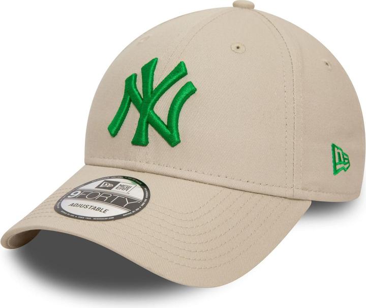 New Era 9Forty Strapback Cap - New York Yankees stone beige