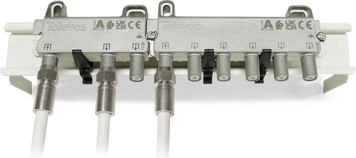 Actual product image Televes VT49FZ 4-way distributor 5-1218MHz VD 9dB (9 dB, Manifolds and Branchers)