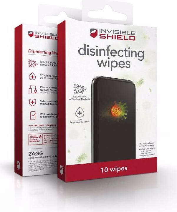 Produktbild InvisibleShield Desinfektionstücher (10 x)
