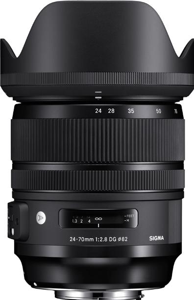 Image du produit Sigma 24-70mm F2.8 DG OS HSM ART, Canon EF (Canon EF, Canon EF-S, Plein format)