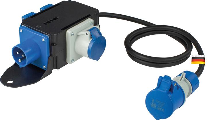 As - Schwabe AS Schwabe 60497 CEE-CARA adapter 16 A 230 V 1 pc. (4 x, CEE 7/3, CEE)