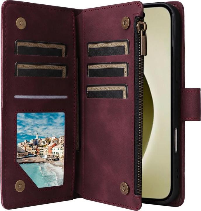 Actual product image Cover-Discount iPhone 16 Pro - Wallet case with lanyard (Apple iPhone 16 Pro)