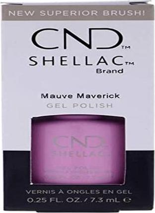 Actual product image CND Shellac Mauve Maverick 7.3ml (Mauve Maverick)