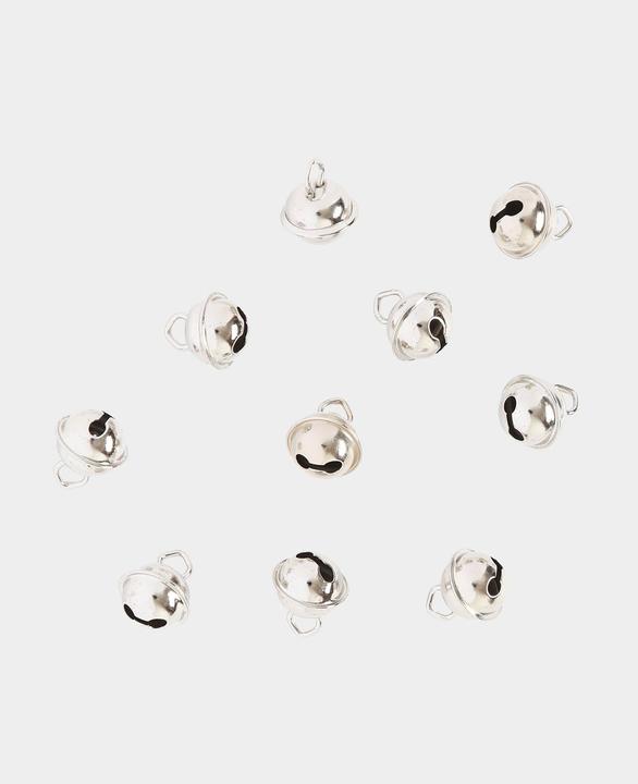 Image du produit I Am Creative Clochettes métal argent 11mm 10 p.