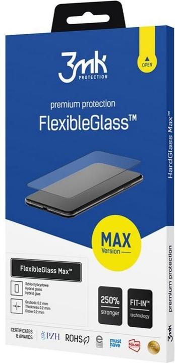 Actual product image 3MK FlexibleGlass Max screen protector, display film (1 Piece, Samsung Galaxy S22+)