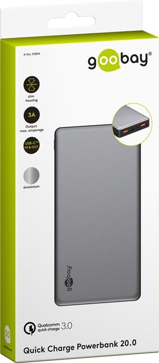 Produktbild Goobay Quick Charge 20.0 (20000 mAh, 74 Wh)