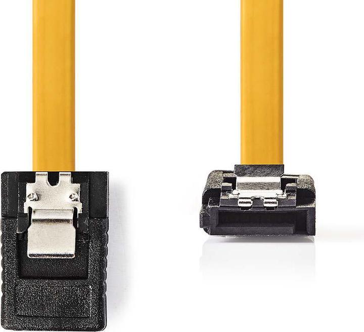 Immagine prodotto Nedis Cavo SATA 6 Gbps SATA 7-Pin femmina SATA 7-Pin femmina PVC 1,00 m PVC piatto Giallo Polybag