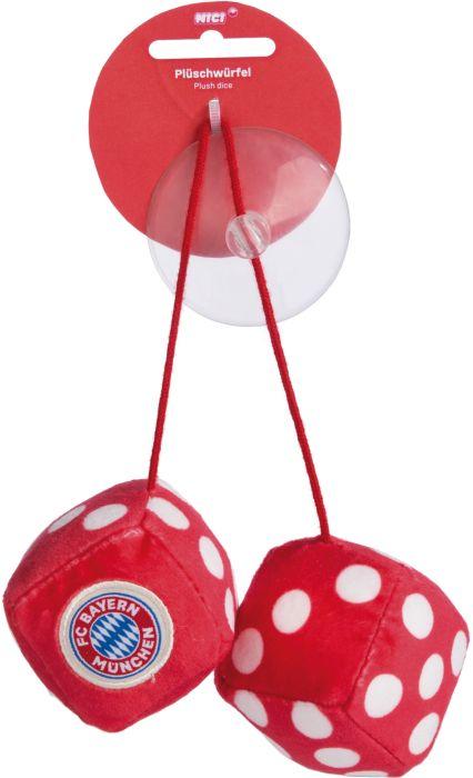 Produktbild NICI Plüschwürfel FC BAYERN MÜNCHE (6.30 cm)