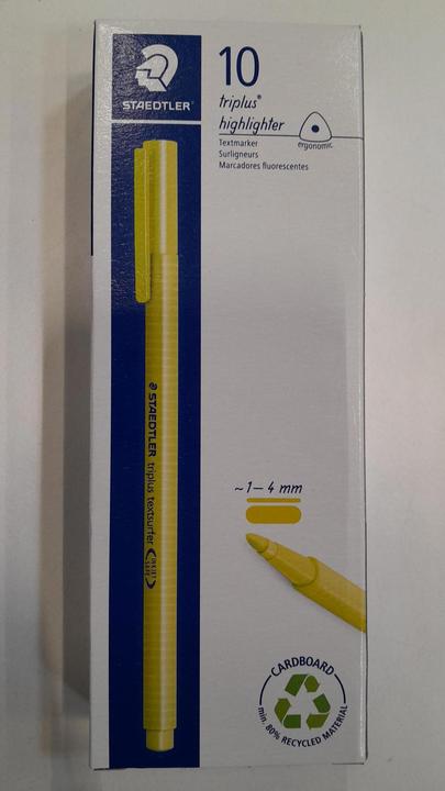 Actual product image Staedtler Triplus (Yellow, 4 mm, 10 x)