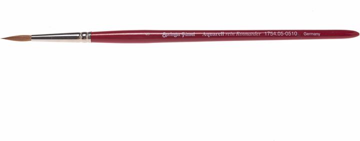 Actual product image Brush watercolor 1754-6 red sable hair, pointed