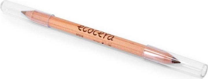 Ecocera Natural Choice Double-Sided Eyebrow Pencil Sepia (Sepia)