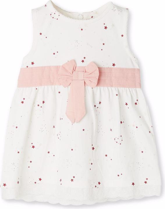 S.Oliver Robe bébé écru sans manches avec boucle taille 68 (68)