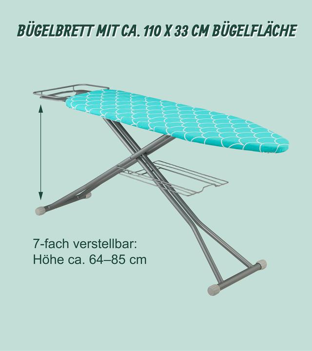 Actual product image Relaxdays Ironing table