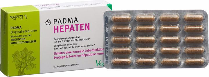 Actual product image Padma Hepaten (60 Piece, Capsules, 60 g)