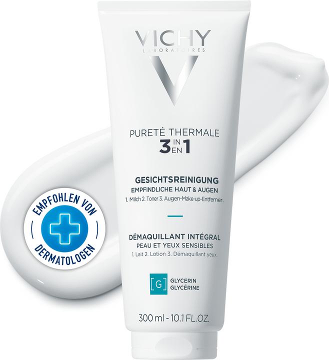 Actual product image Vichy Pureté Thermale 3in1 Facial Cleanser (Cleaning cloths, 300 ml)