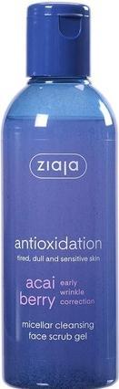 Ziaja Micellar Gel With Peeling Acai Berry (Micellar Cleansing Face Scrub Gel) 200 Ml (Gel, 200 ml)