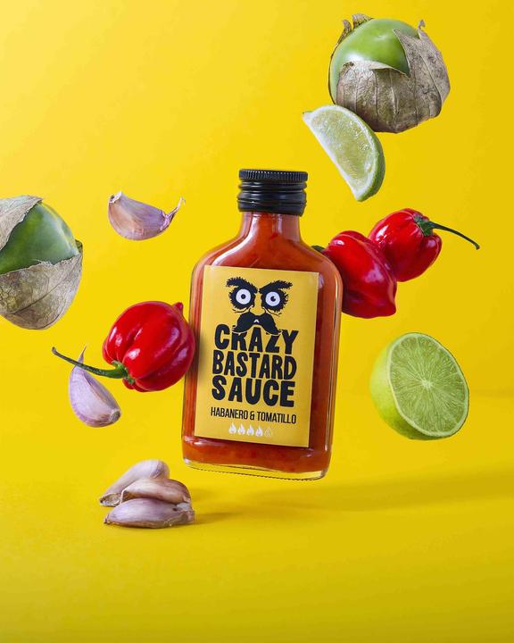 Produktbild Crazy Bastard Sauce Beliebteste Saucen 3er-Set (3 x 100 ml) - Scharfe Sauce (860 g)