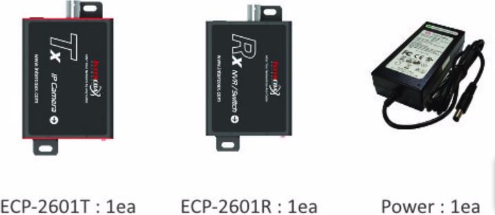 Produktbild InterCoax Ethernet-Extender ECP-2601-PKG