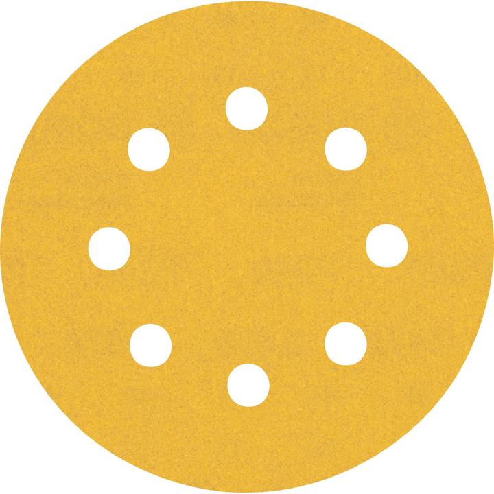 Actual product image Bosch Professional Zubehör EXPERT C470 Sanding paper with 8 holes for random orbital sander, 115 mm, G 240, 5 pcs. (240)