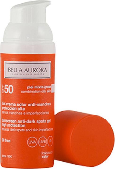 Bella Aurora SOLAR gel anti-manchas mixta/grasa SPF50 50 ml (Sonnencreme, SPF 50, 50 ml)