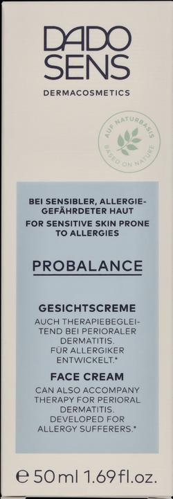 Produktbild Dado Sens PROBALANCE Gesichtscreme - Sensible Haut (50 ml, Tagescreme)