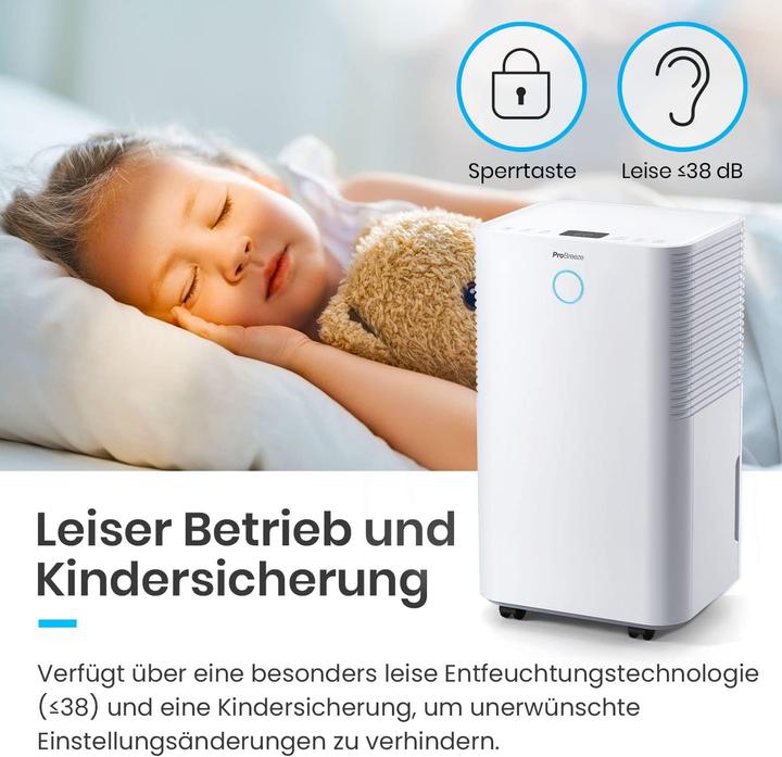 Image du produit Breeze Déshumidificateur d'air (288.00 l/24h)