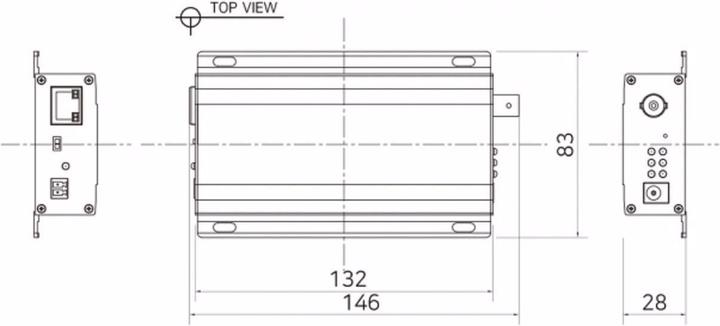 Image du produit InterCoax Extender Ethernet ECP-2701-PKG