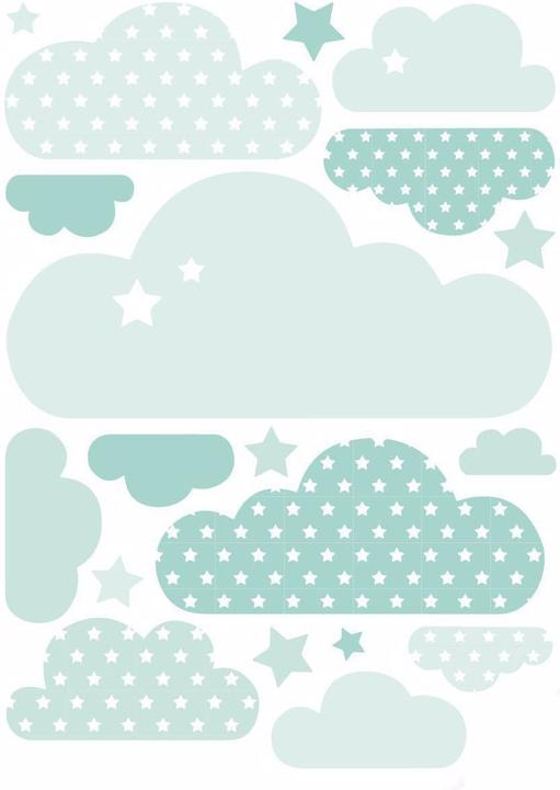 Produktbild Lovely label Wandtattoo Wolken (20 x 13 cm)