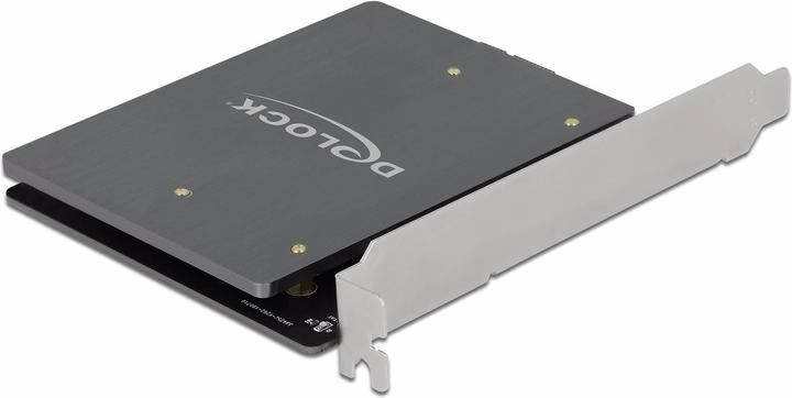 Actual product image Delock Host Bus Adapter PCIe x1 card to 2x M.2 Key B bootable
