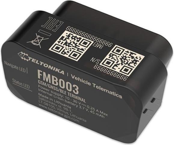 Actual product image Teltonika FMB003